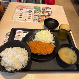ロースかつ定食(松のや 南浦和店)