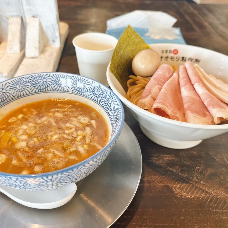 上とりつけそば(自家製麺 オオモリ製作所 壬生店)