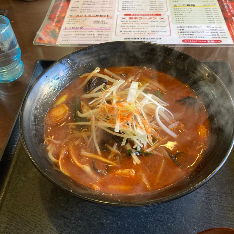 激辛ラーメン「名人」(ありが10)