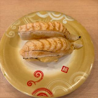 炙りサーモン(海鮮寿しトリトン アトレ品川店)