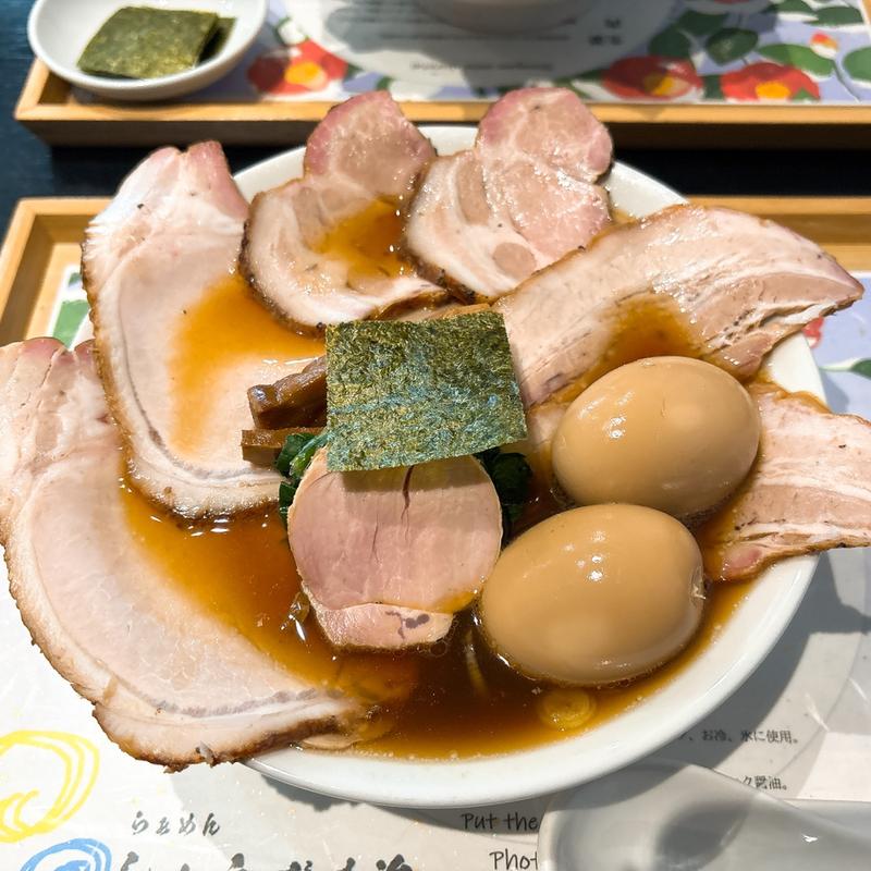 特製しょうが醤油ラーメン(らぁめん しょうがの海)