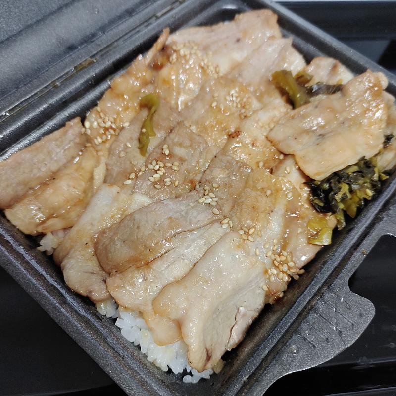 網焼き豚カルビ焼肉弁当 肉増(焼肉ライク　渋谷道玄坂店)