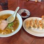 ランチMENUラーメン餃子