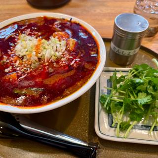 全とろ麻婆麺 パクチー増し(さんぽう亭 燕店 )