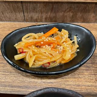 大根きんぴら朝限定単品(しんぱち食堂 川崎銀柳街店)