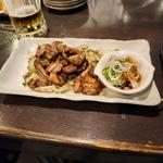 県産豚上ガツ炭火焼　限定