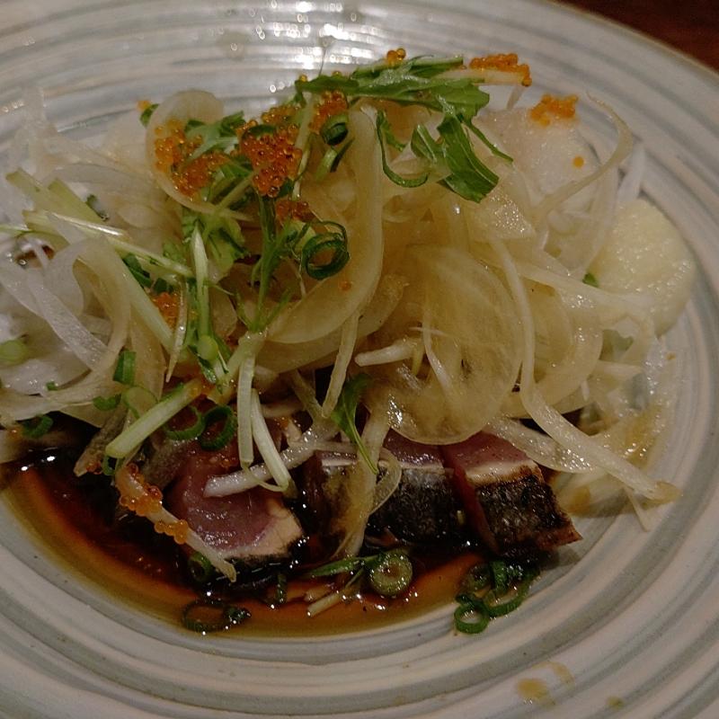 鰹のタタキ(味彩 むさし)