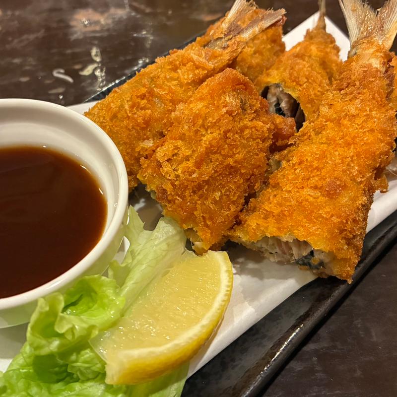イワシの梅しそ揚げ(源八船頭 新小岩店)