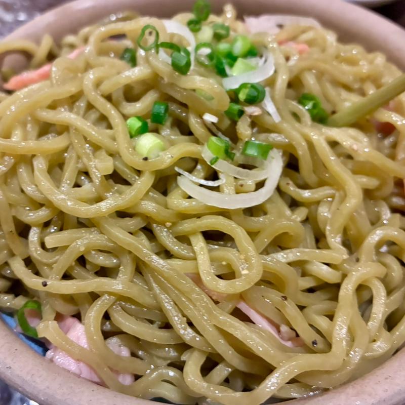 八丈島焼きそばペペロンチーノ(源八船頭 新小岩店)