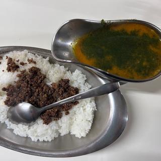 季節のすーぷかれー冬プレミアム オイスターオーシャン+スパイシーひき肉(かれーの店 うどん)