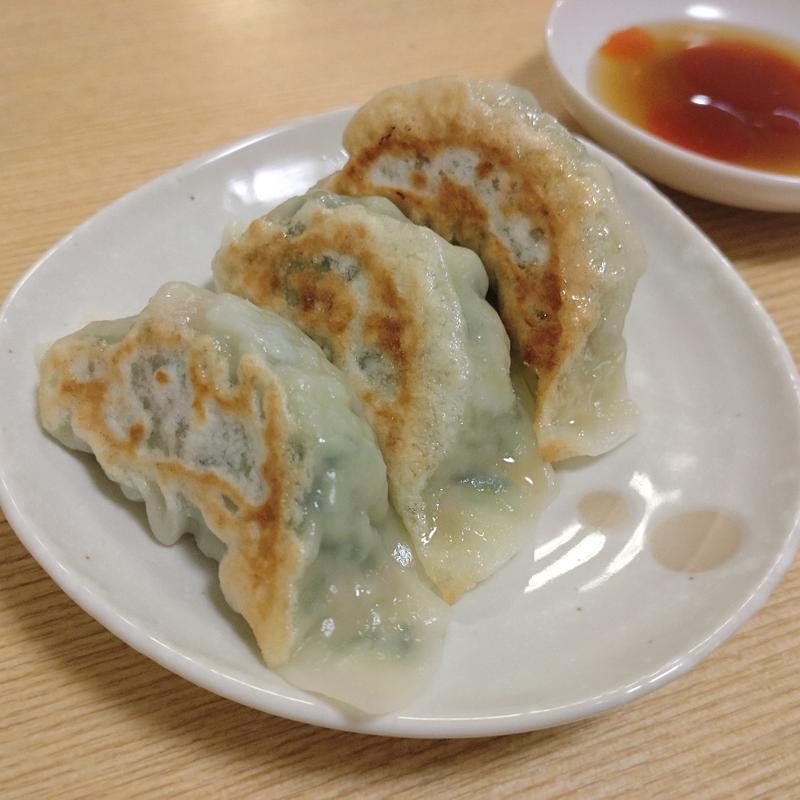 ギョーザ3個(麺酒場だしまる)