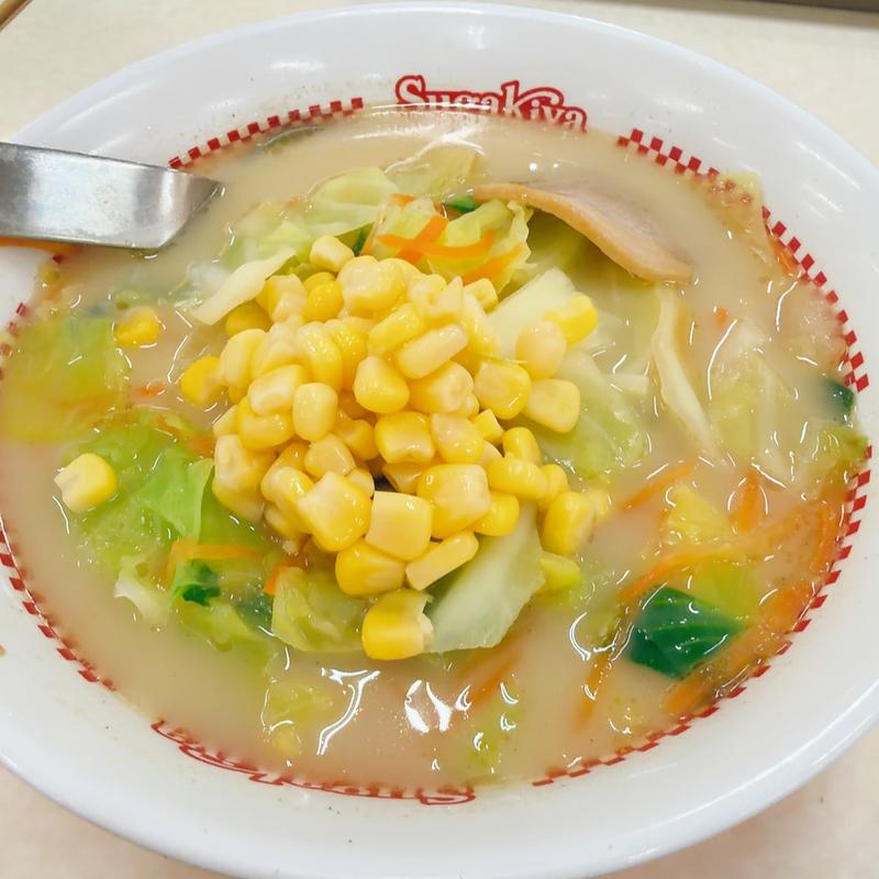 野菜ラーメン(スガキヤ ビバモール寝屋川店)