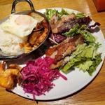 シーフードガパオプレート