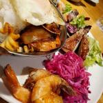 シーフードガパオプレート