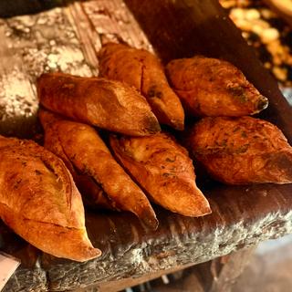 明太ペペロンチーノのバケット(アマムダコタン表参道店)