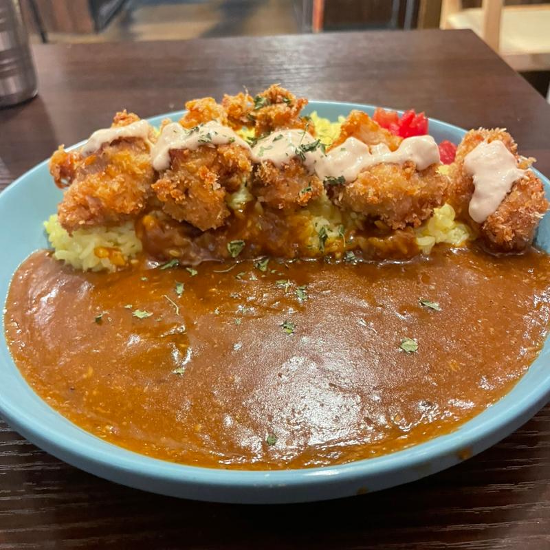 本日のカレー 海軍風タルタルチキンカツカレー（大）(ナマステ堂 カレーセンター)