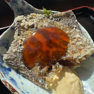 ヒラメ定食(おさかな直売センター国丸)