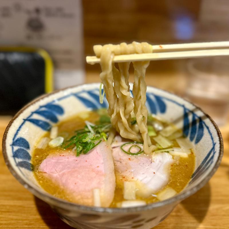 冬季限定味噌手揉み麺(ハちゃんラーメン)
