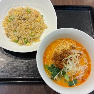 白タン・チャーセット（白胡麻担々麺+チャーハン）(南国酒家 ららぽーと横浜店)