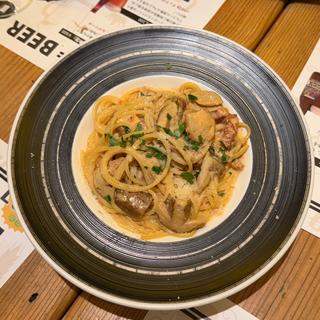 ポルチーニ茸のトマトクリームソーススパゲッティ(ビッレリア&ピッツェリア ルーチェ （LUCE）)