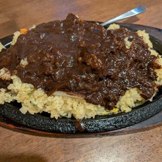 カレーピラフ ジャンボ(フライパン&カレー てきさす)