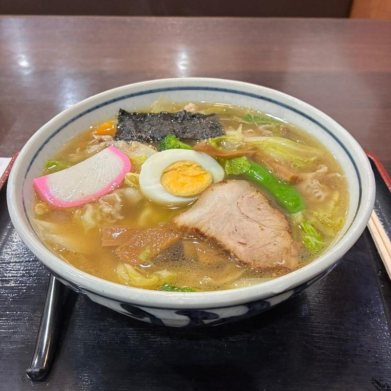 五目そば(「かばちゃん家」松栄軒 手賀の杜店)