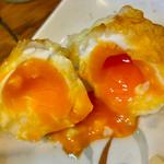 半熟卵天(おにやんま 御茶ノ水店)