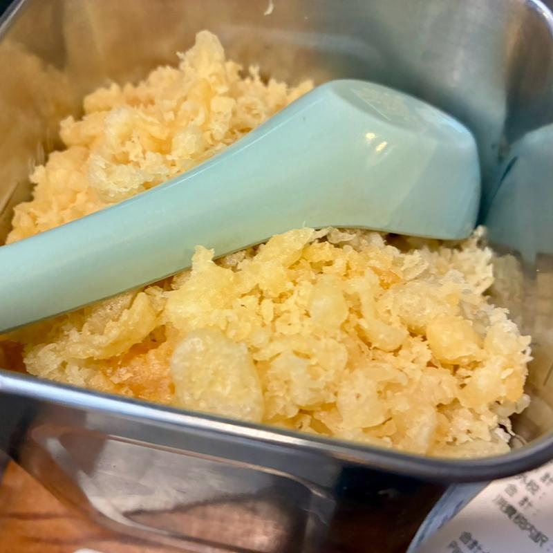 天かす(おにやんま 御茶ノ水店)