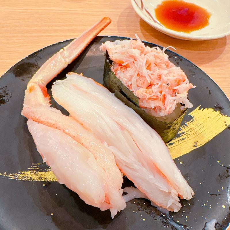 かに三昧(函館グルメ回転ずし函太郎 グランフロント大阪店)