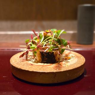 紀州鴨のロースカツサンド(鳥旨 しだれ)