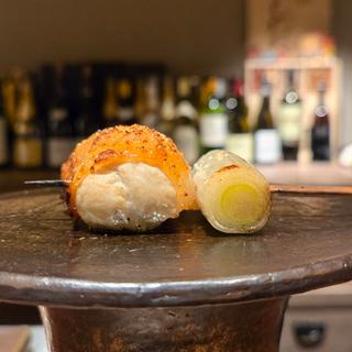 むね肉ねぎま 京帝地鶏(鳥旨 しだれ)