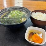 モーニングうどんセット