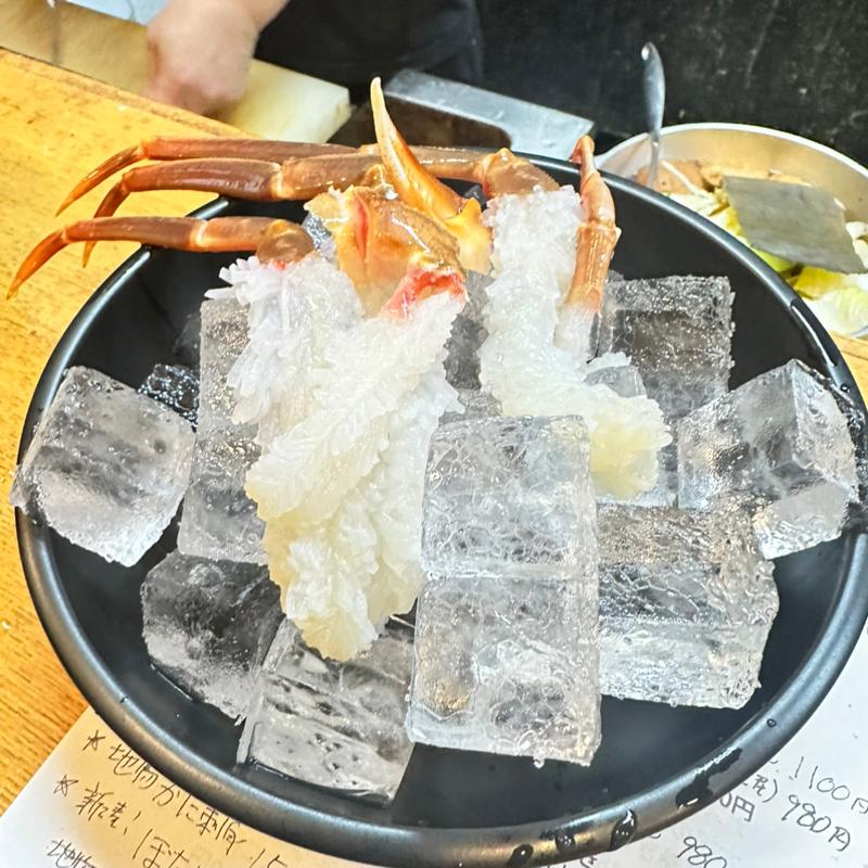 蟹刺し(いくら（海蔵）ちゃん )