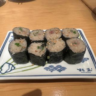 鯵のなめろう巻き