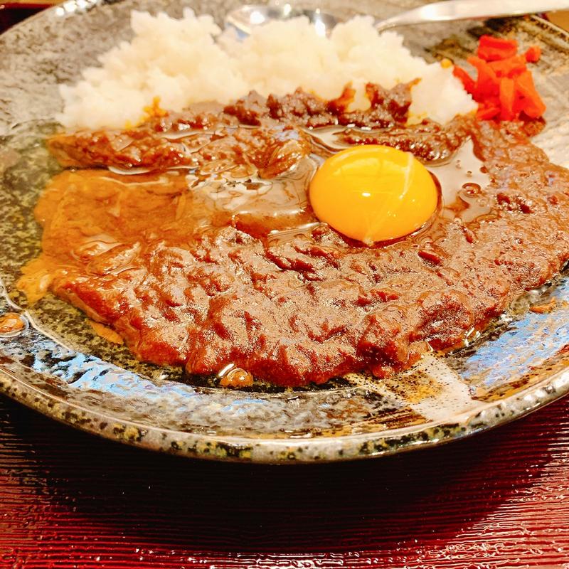 カレーライス(+玉子トッピング)(しんぱち食堂 新潟駅店)