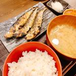 三羽いわし定食