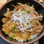 牛カルビ丼セット