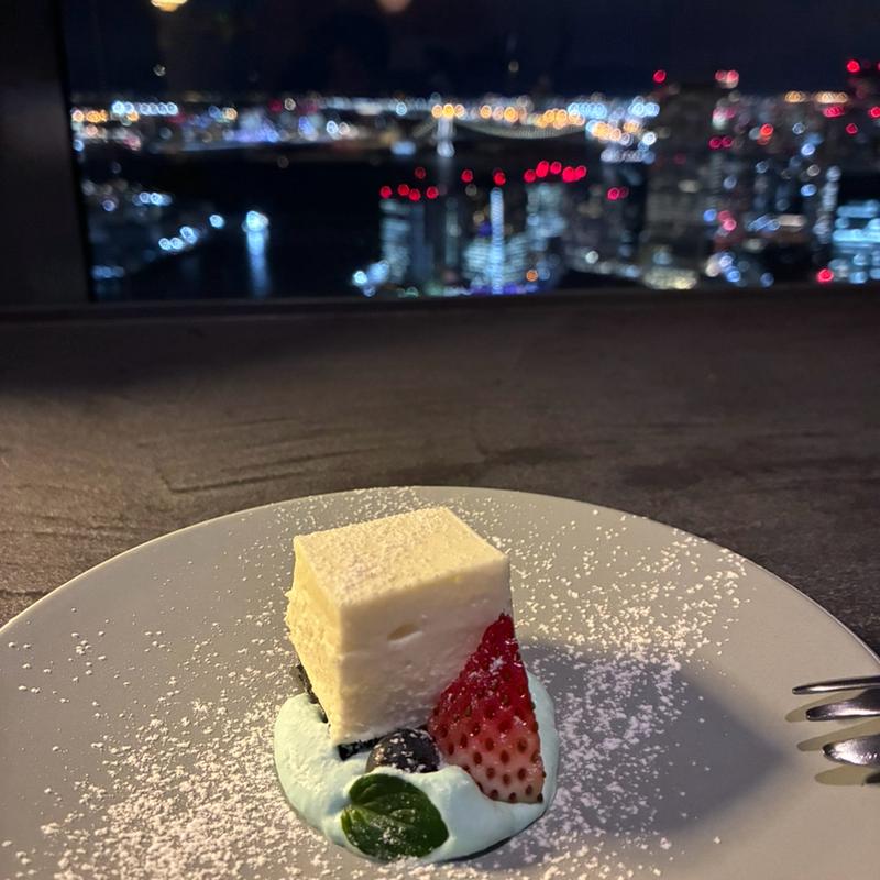 チーズケーキ(水色)