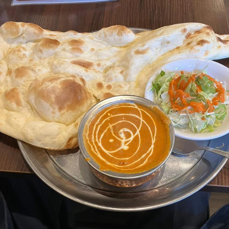 シーフードカレーセット Cセット(アジアン料理ハナ)