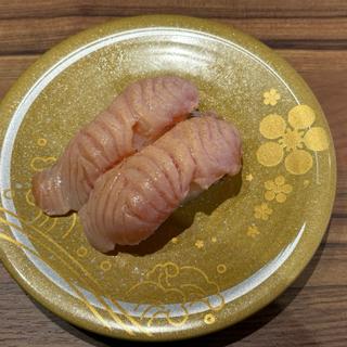 生サーモンの塩炙り(もりもり寿司　ららテラス北綾瀬店)