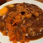 チキンカレー たまご