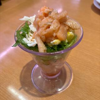 サーモンパフェサラダ(スシロー リナシエ喜多町店 )