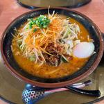 野菜たっぷりネギ辛味噌ラーメン　大盛