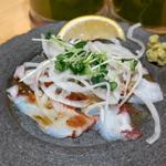 杉玉謹製カルパッチョ 生タコ