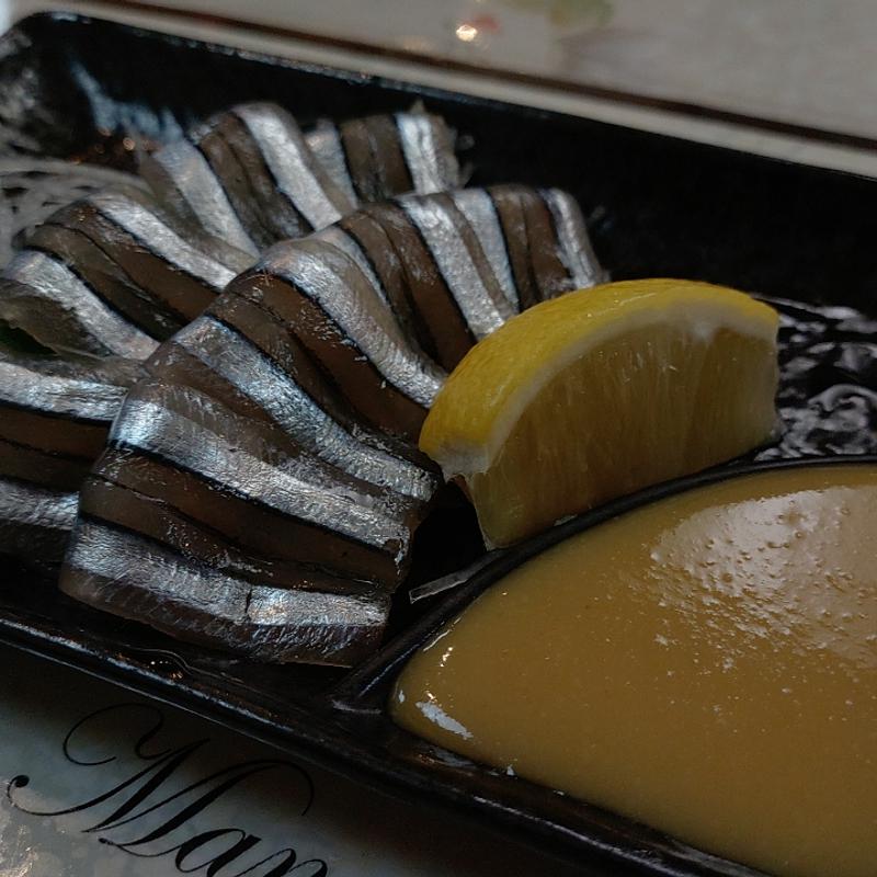 キビナゴ刺身(大空食堂777)