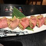 牛タンハサミ焼き(黒毛和牛焼肉 うしくろ 東小松川店)