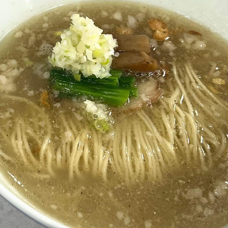 塩ラーメン(ラーメン星印 )