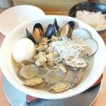 3種貝らーめん 玉子