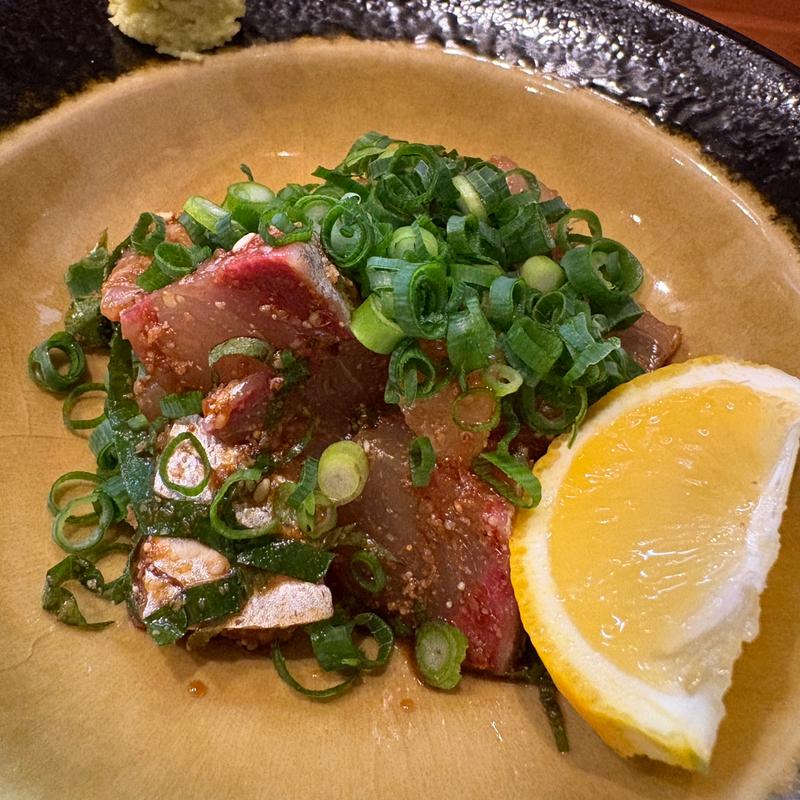 カンパチのりゅうきゅう(焼鳥おおの  )