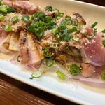 冠地鶏のタタキ